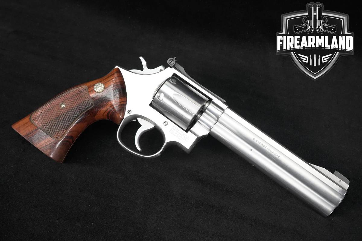 Smith & Wesson S&W Model 686 No Dash, M Modification 357 Magnum 6" ORIG BOX