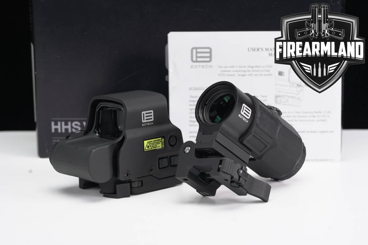 EOTECH HHSV 4-Dot Speed Ring Reticle Holographic 5x Magnifier Red Sight