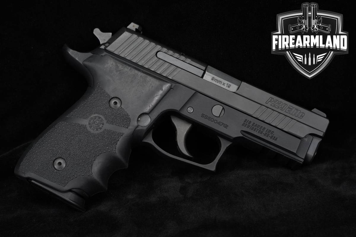 Sig Sauer P229 Elite Compact 9mm 3.9" Nitron P-229 +9 MAGS & HOLSTER
