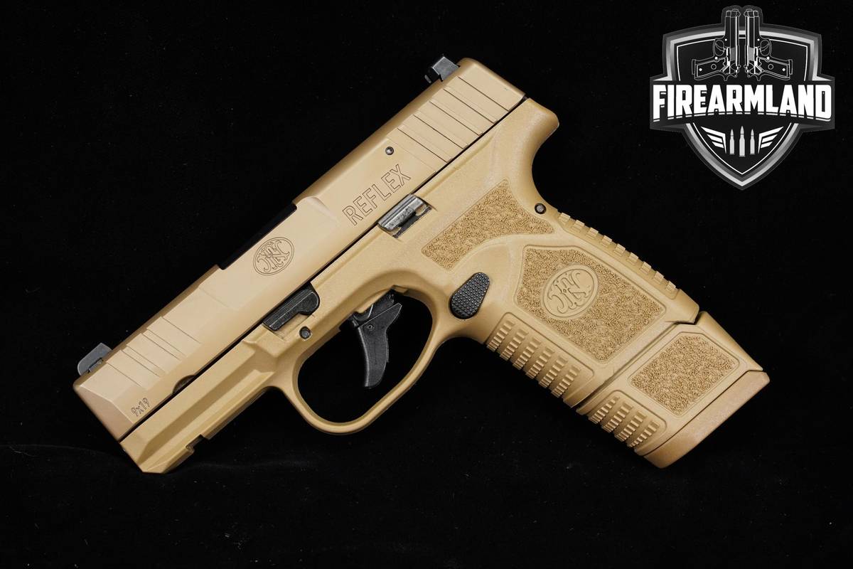 CCW! FN America Reflex NMS 9mm 3.3" FDE + 2 MAGS & ORIG BOX