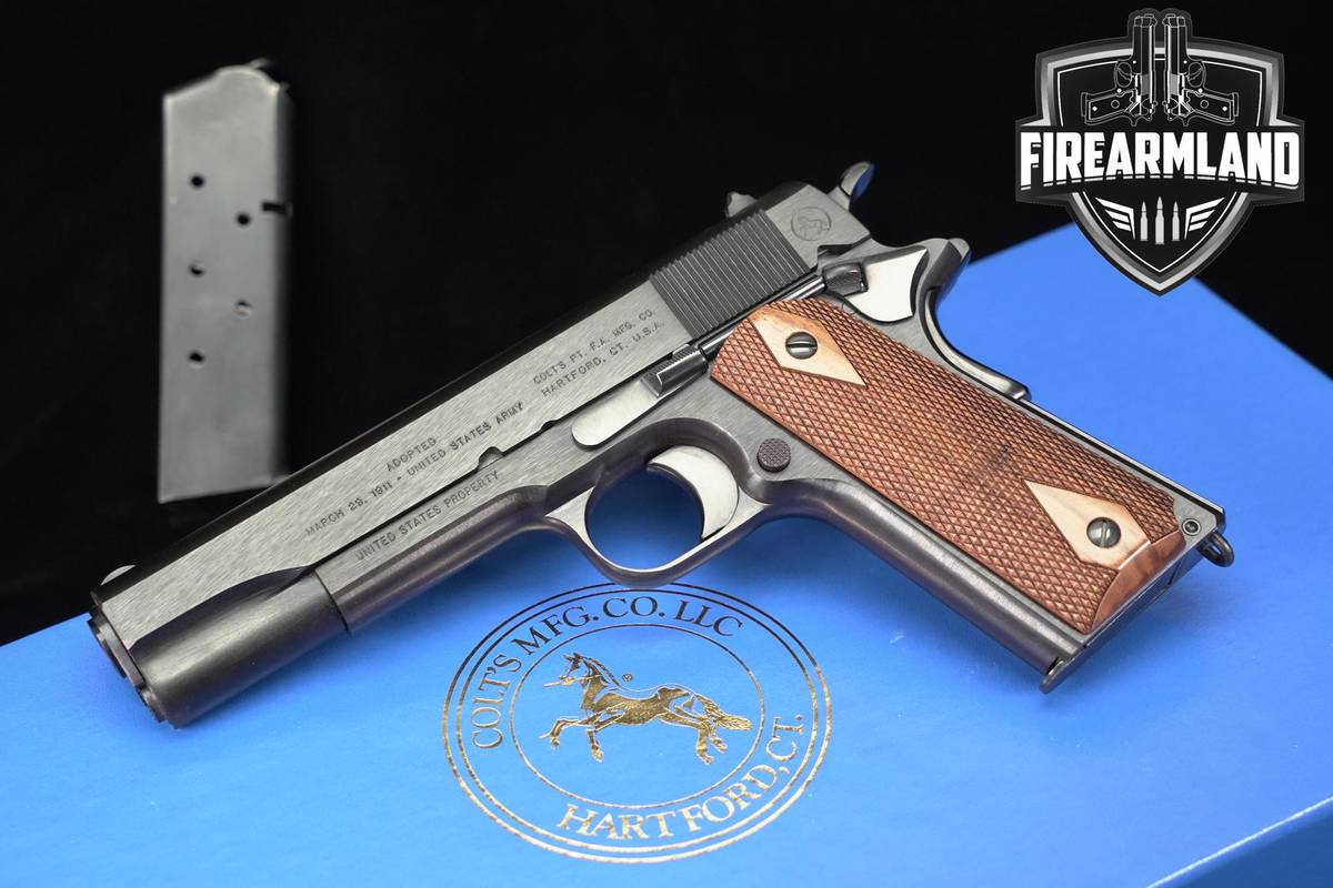 Colt Government Model 1911–2011 100th Anniversary 5" +ORIG BOX