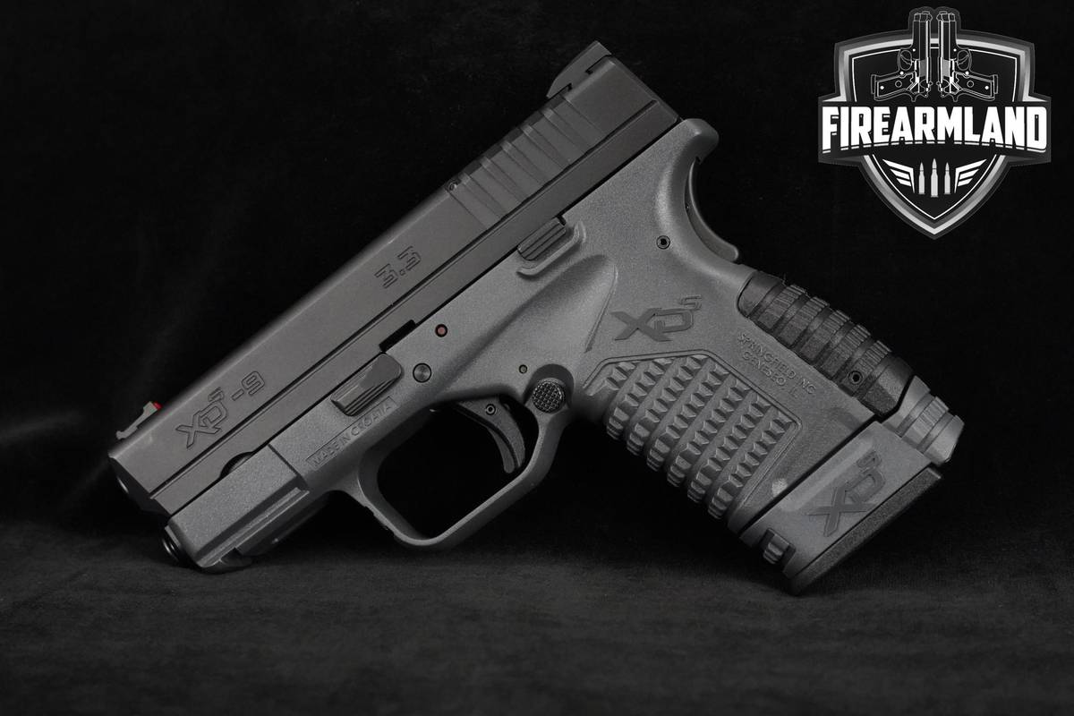 Springfield Armory XDs 9mm Grey Springfield XDs XD-S9 +2 MAGS & ORIG BOX