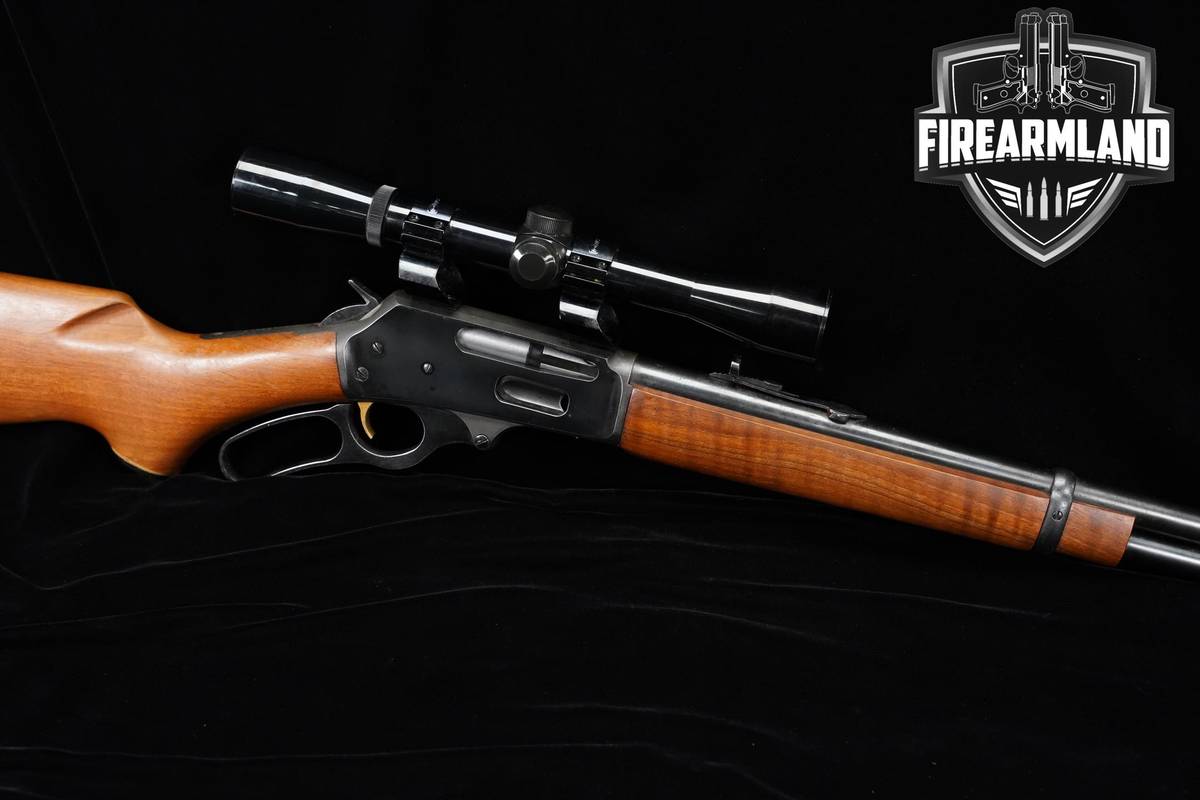 VINTAGE 1980 Marlin Model 336C 35 Remington 20" 336-C Hardwood +OPTIC