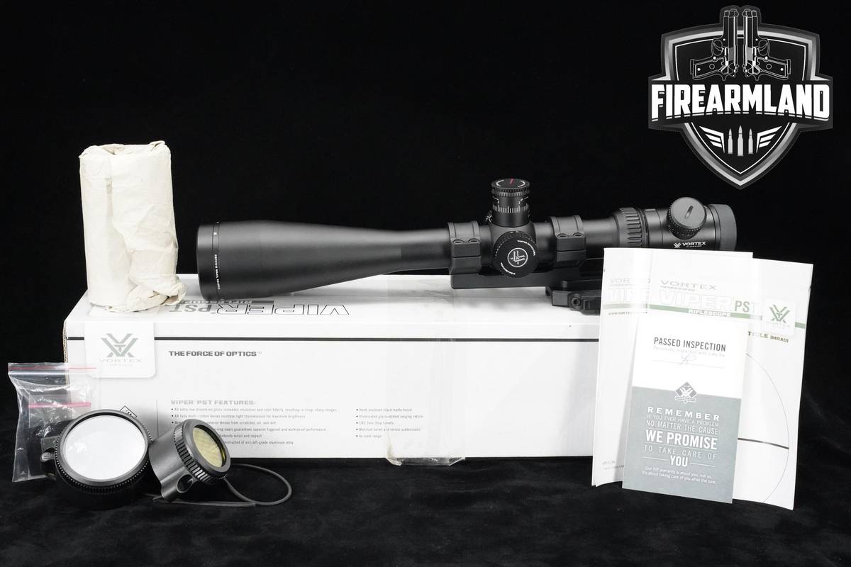 Vortex Optics Viper PST 6-24x50 FFP Viper-PST 6-24x50-FFP +ORIG BOX & OPTIC