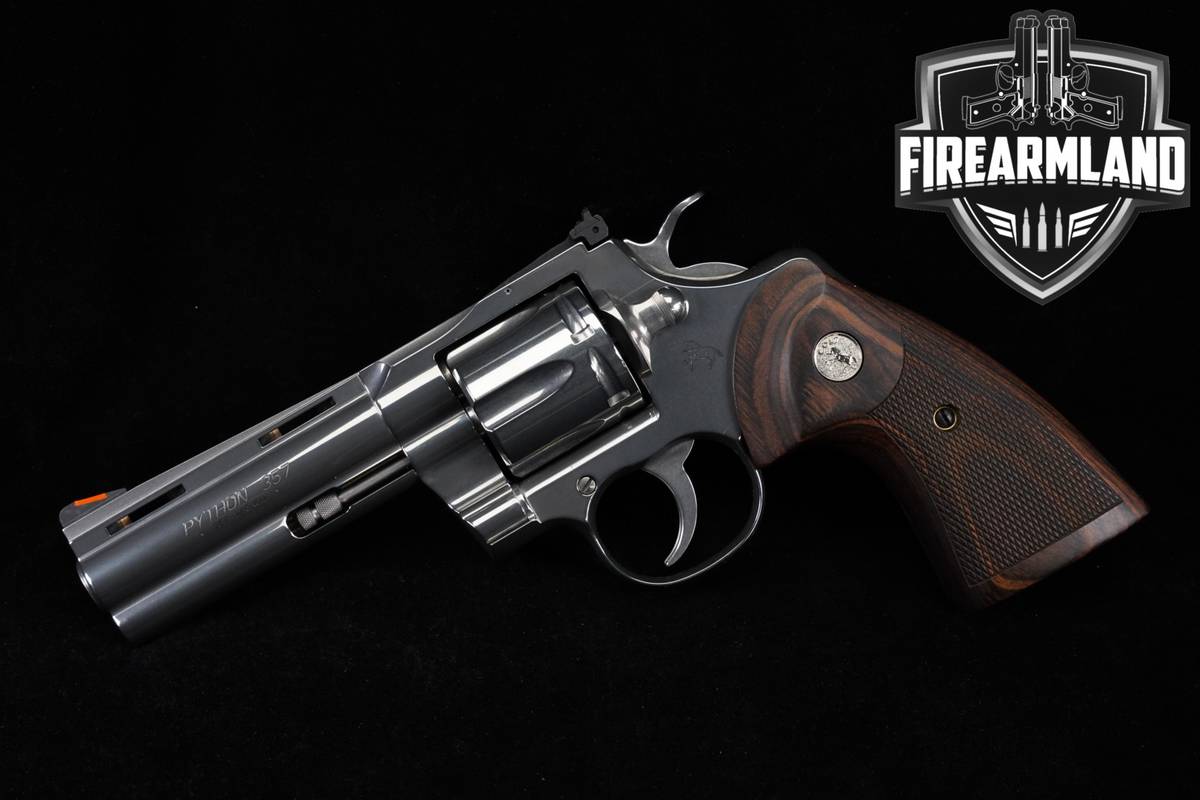 Colt Python 2020 Series 357 Magnum 4.25" Stainless +ORIG CASE