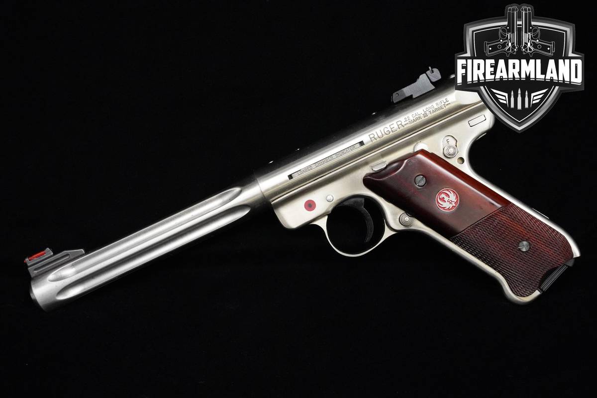 2008 Ruger Mark III Hunter 22LR Brushed Stainless Ruger-Mark III Mk-3 MkIII