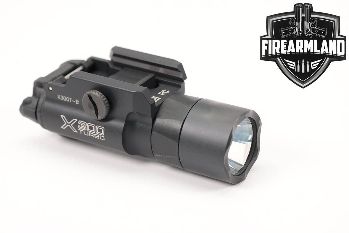 SureFire X300 Turbo X300T-B 650 Lumens & 66,000 Candela Weapon Light X-300