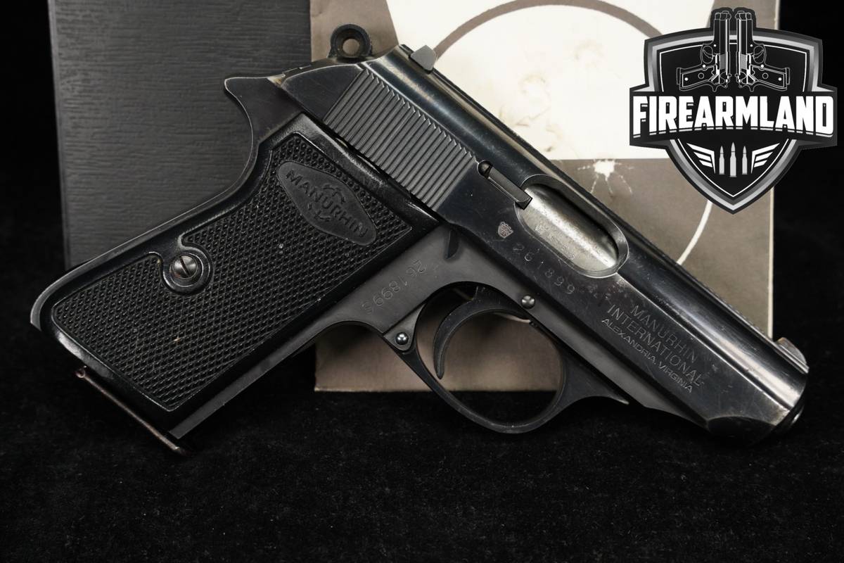 1984-1986 Manurhin PPK/S 380 ACP 3.3 Blued PPKS PPK S +ORIG CASE