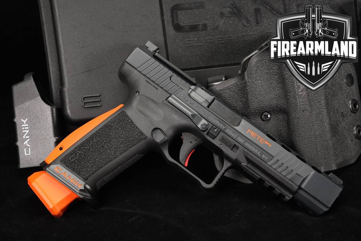 Canik METE SFx 9mm Optic-Ready 5.2" +4 MAGS, ORIG CASE & HOLSTER