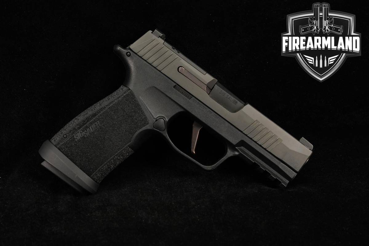 Sig Sauer P365-XMACRO TACOPS 9mm P 365 X-Macro +4 MAGS, OG CASE & HOLSTER