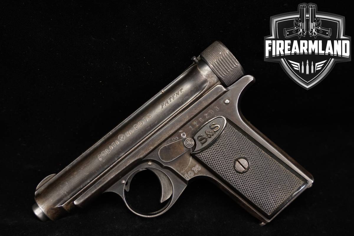 J.P Sauer & Sohn Model 1913 Second Variant Norwegian Police Issue JP POLITI