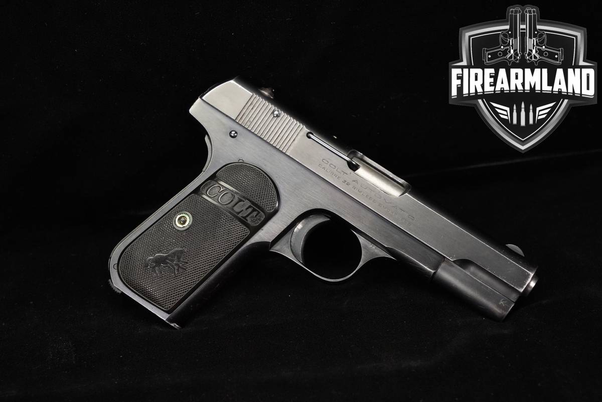 1924-1925 Colt Model 1903 Pocket Hammerless Type III 32 ACP 3.75" Blued
