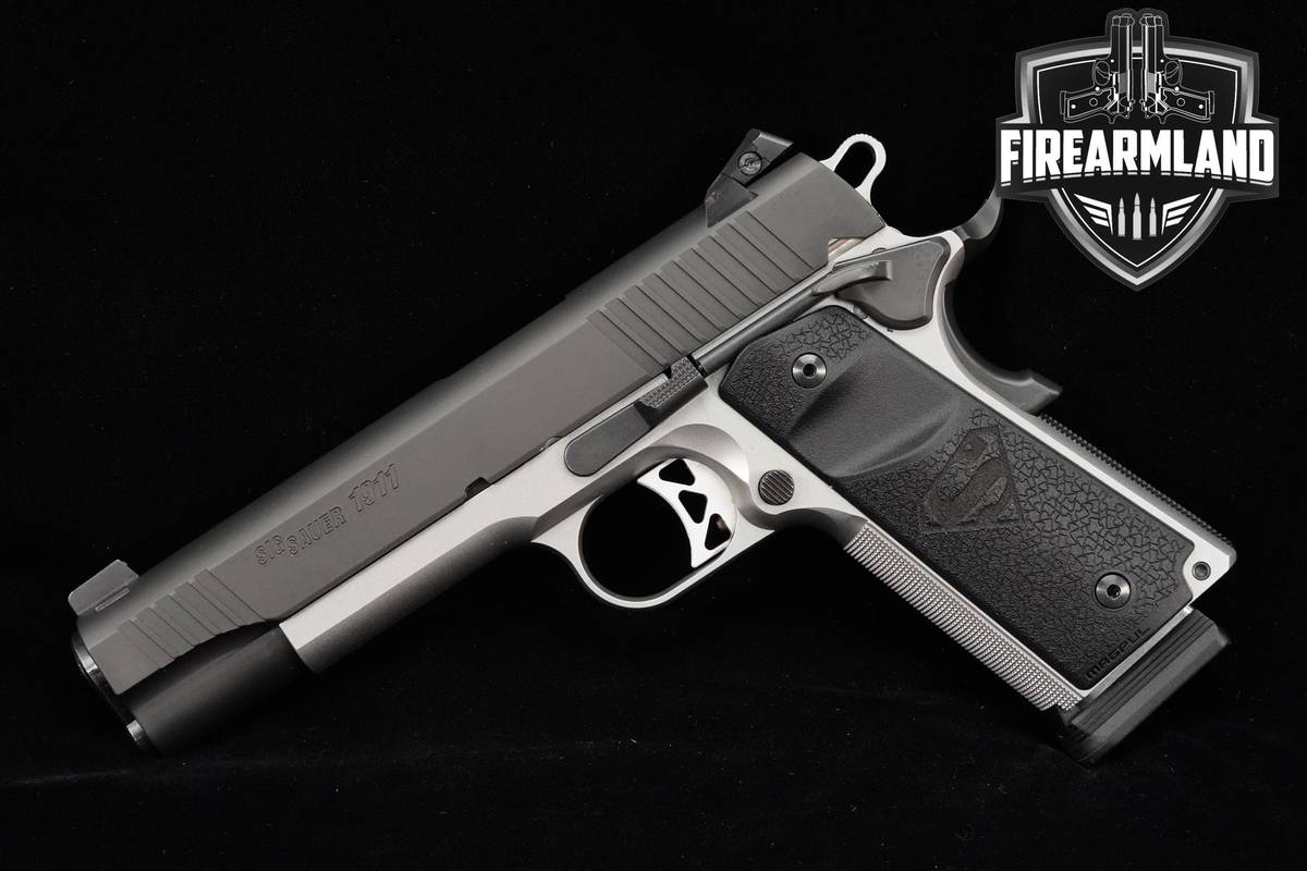 Sig Sauer 1911 Traditional Reverse 45ACP 5" Two-Tone +2 MAGS & OG CASE