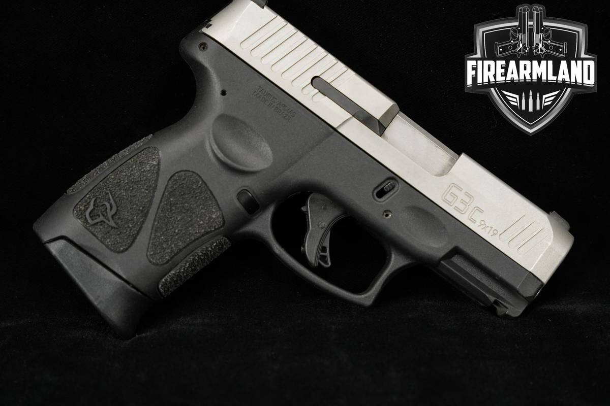 Taurus G3c 9mm 3.2" Two-Tone Stainless G3-C G-3 Compact EDC +2 MAGS