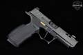 Sig Sauer P365 XL; X-Macro; ZEV Z365XL Octane; Icarus Precision A.C.E. 365 X-Macro grip module 9mm Luger Titanium Gray in Excellent Condition Image 4