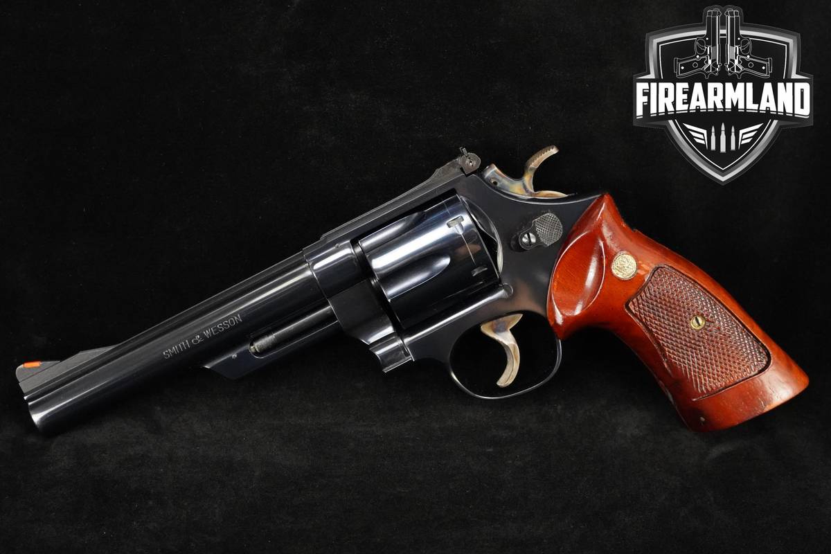 VINTAGE 1973 Smith & Wesson Model 57 41-Magnum 6" Blued S&W 57 DA/SA