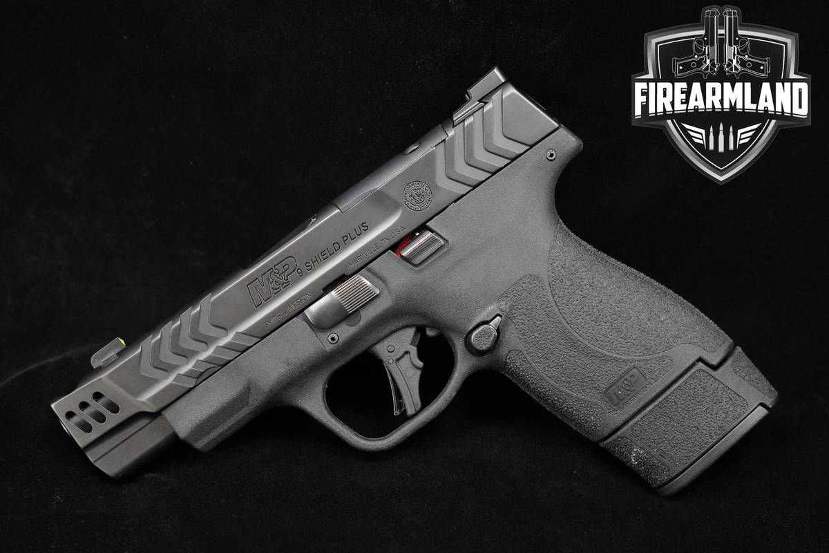 Smith & Wesson S&W M&P9 SHIELD PLUS PORTED 9mm S&W MP-9-Shield-Plus +2 MAGS