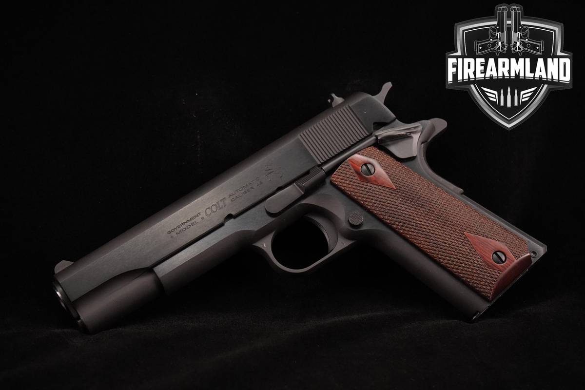Colt Government Model 45-ACP 1911A1 5" Blued Colt-Government 1911-A1OG-CASE
