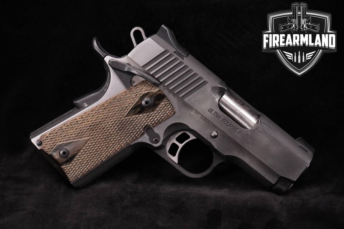 First-Run 2001 Kimber Ultra Eclipse II Custom Shop 45 ACP 1911 3" ORIG CASE