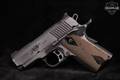 2001 Kimber Ultra Eclipse II Custom Shop First-Run .45 ACP two-tone brushed stainless and matte black oxide in Good Condition Image 3