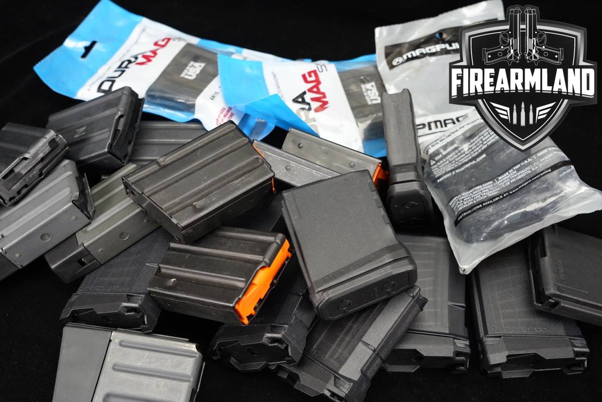 TWENTY-THREE (23) AR-15 10 Round Magazines 5.56mm AR15 Mags