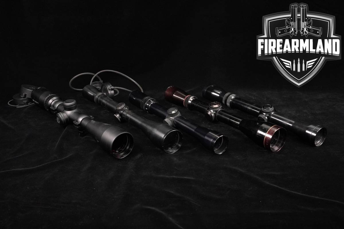 FIVE SCOPE LOT 5 Pack Browning Weaver Bushnell Leupold Vortex Riflescope
