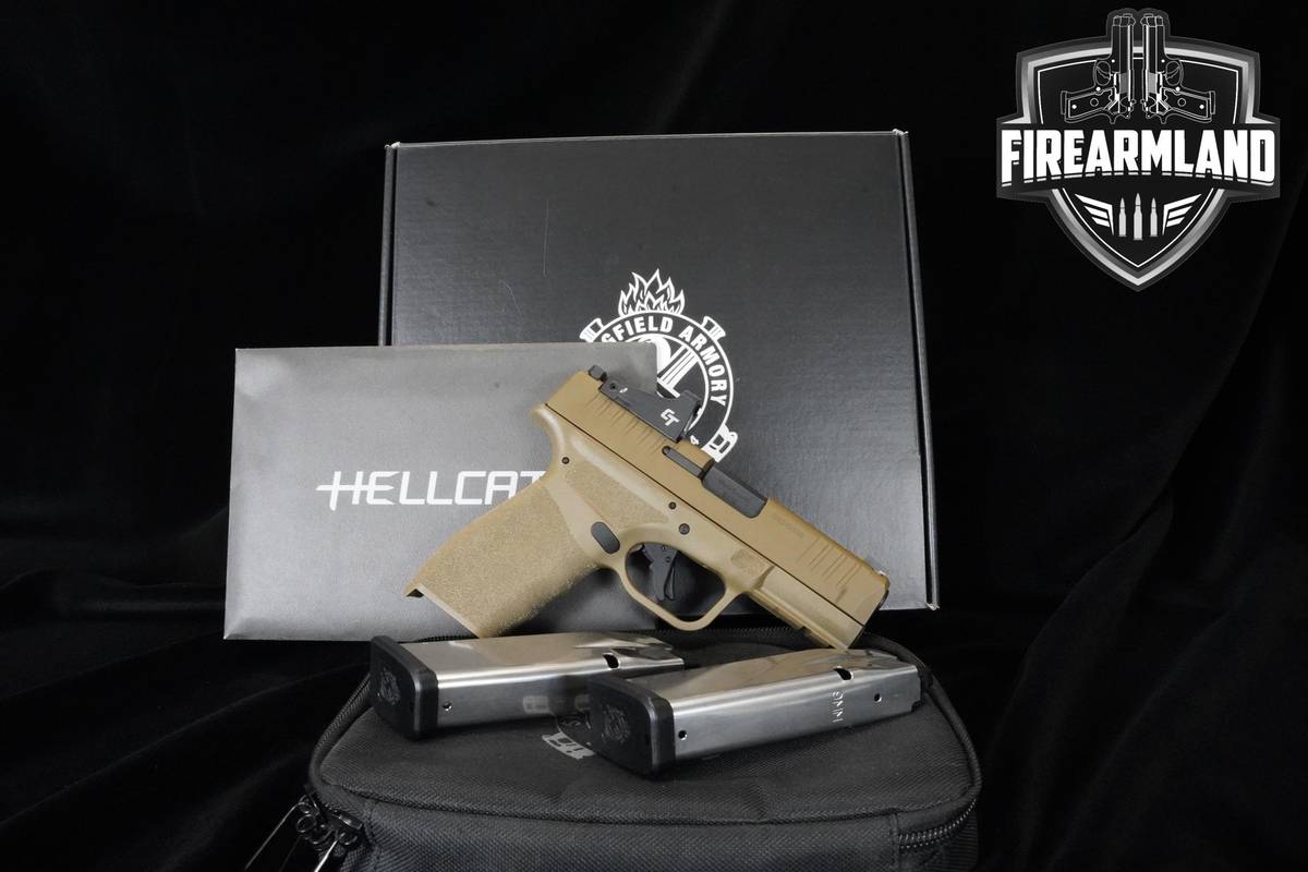 Springfield Armory Hellcat Pro OSP Crimson Trace RDS 9mm 3.7" FDE +ORIG BOX