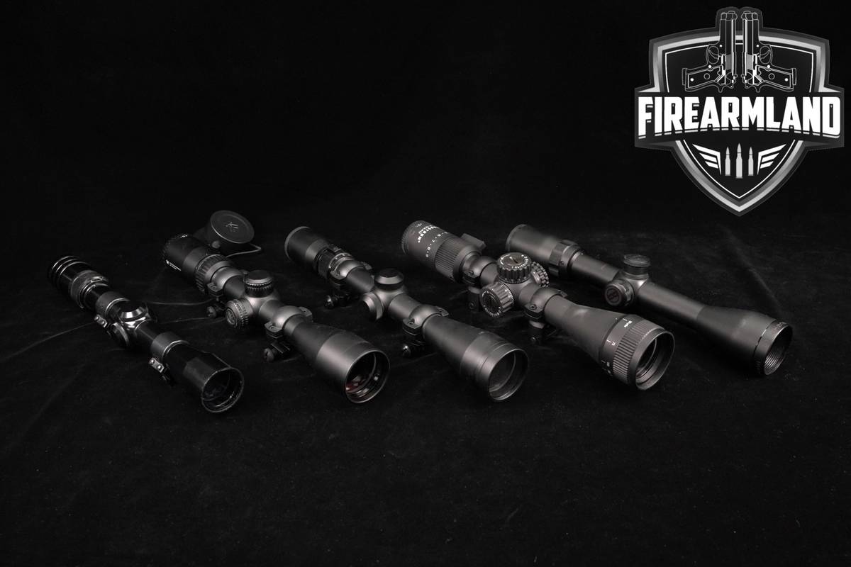 FIVE SCOPE LOT 5 Pack Monstrum Bushnell Redfield Nikon Vortex Scopes