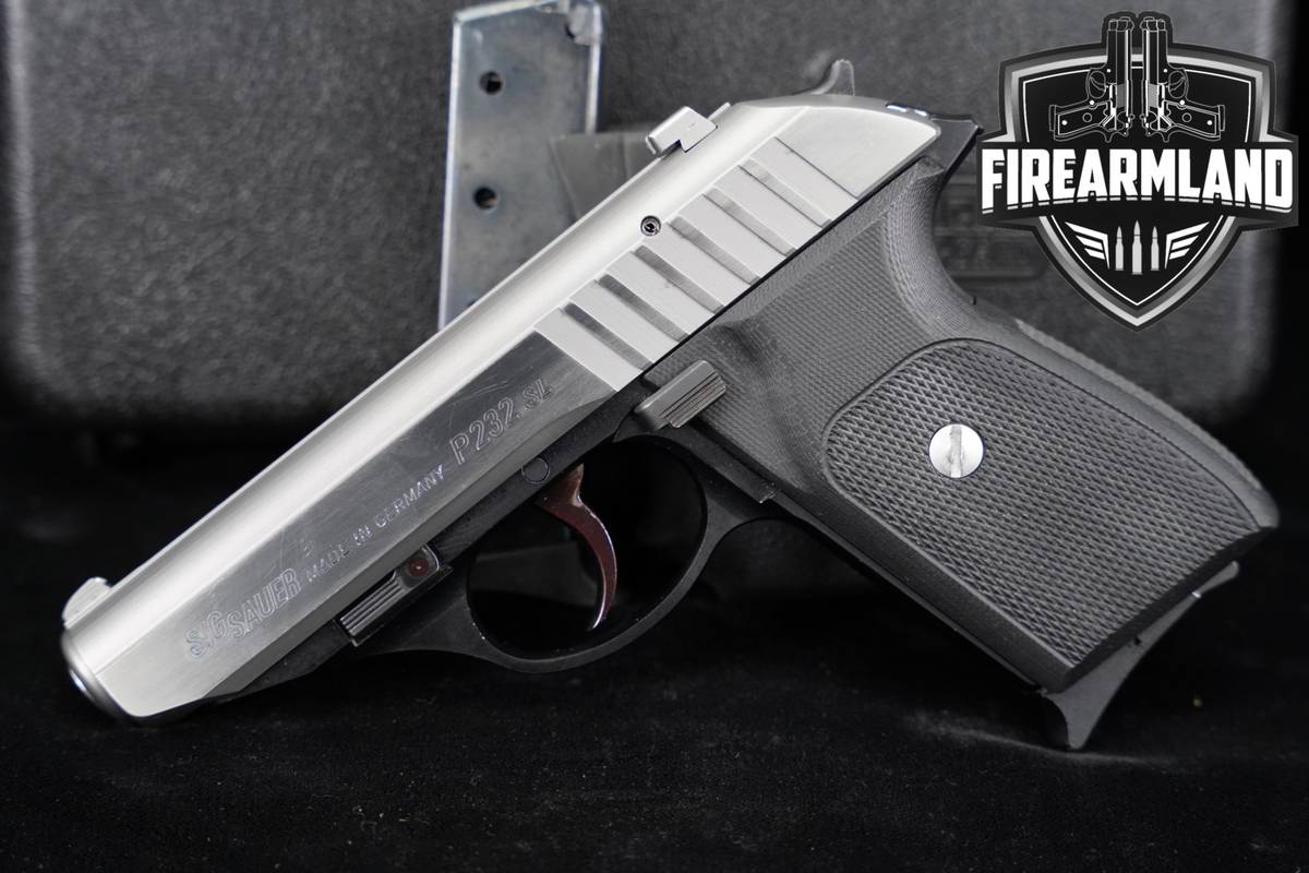 Sig Sauer P232 AL Two-Tone 380 ACP 3.6" Stainless P-232 +2 MAGS