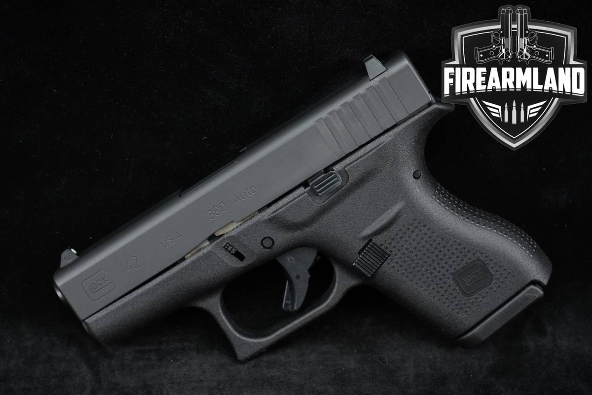 USA MADE Glock G42 380 ACP 3.25" G-42 Slimline CCW +ORIG CASE