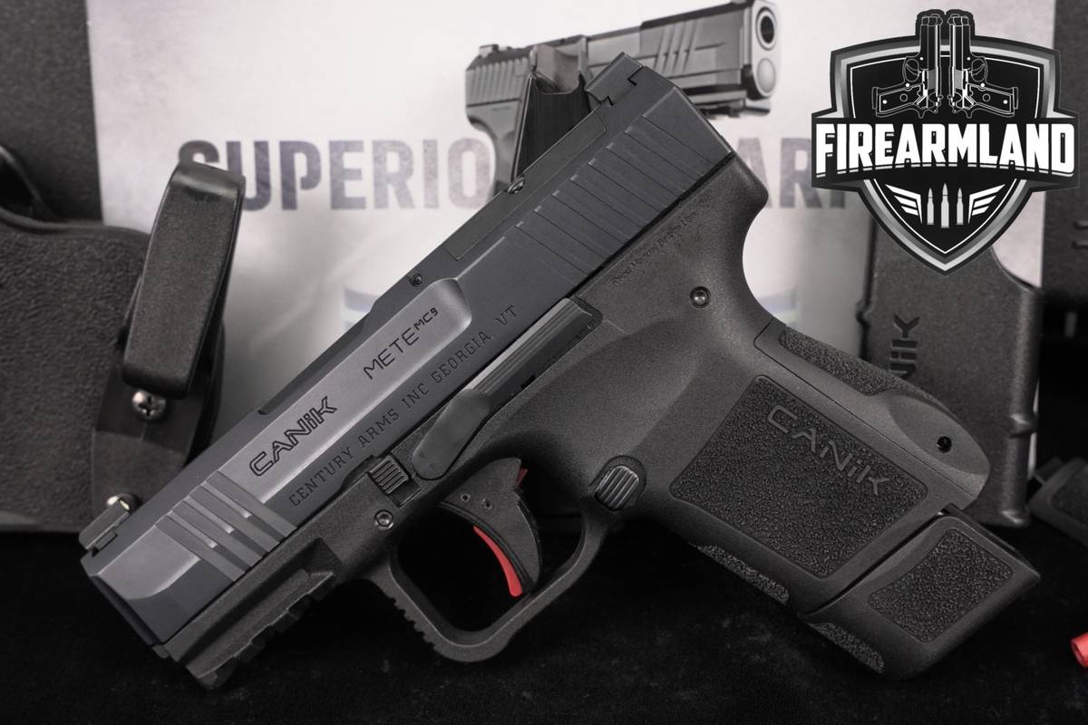 Canik METE MC9 9mm Optics-Ready 3.18 MC-9 +2 MAGS, ORIG CASE & HOLSTER