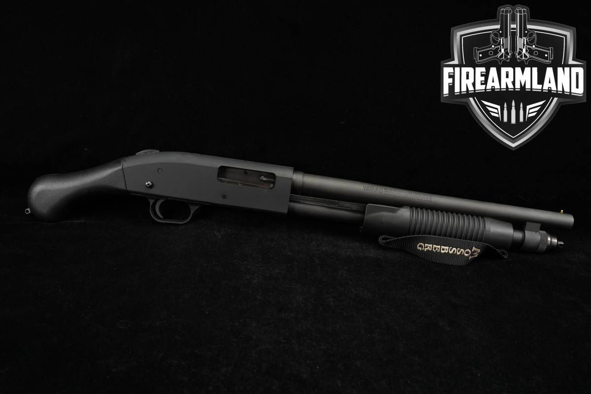 Mossberg 590 Shockwave 20-Gauge 14.375" Blued +SIDE SADDLE