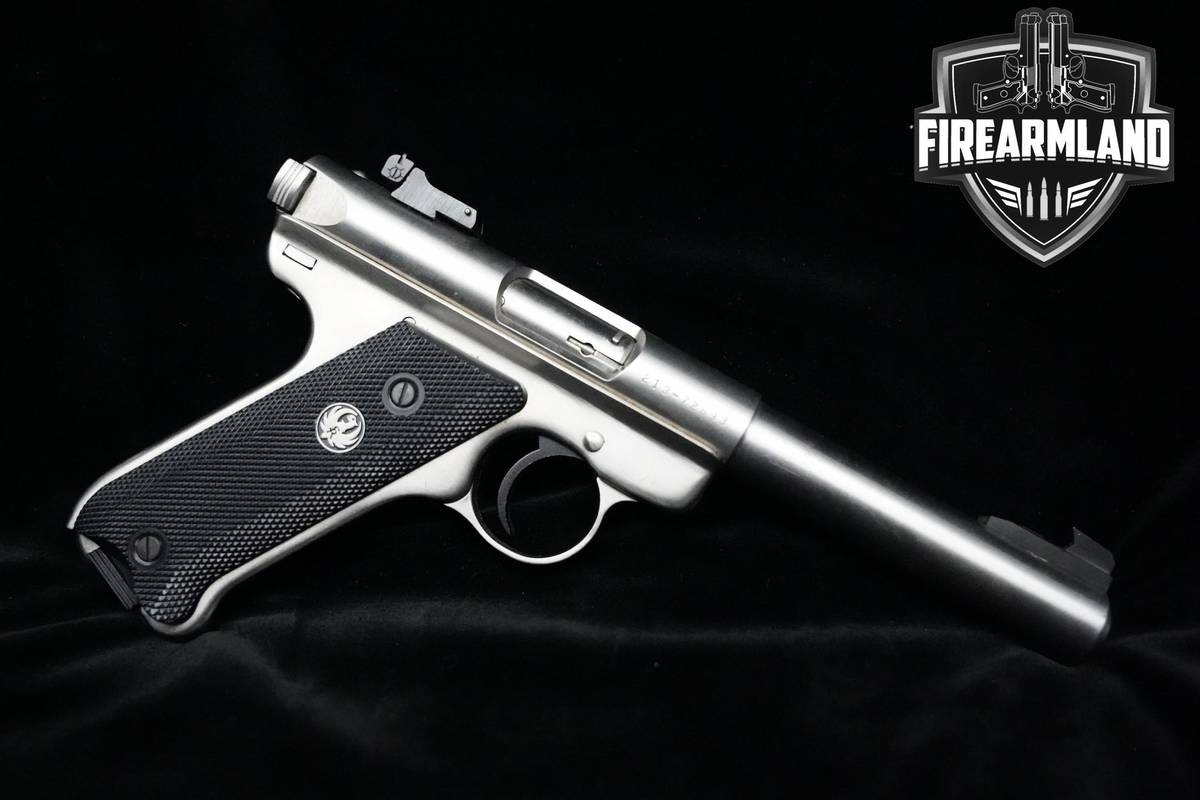 1987-88 Ruger Mark II Target 22LR 5.5" Stainless Steel Ruger-Mark II-Target