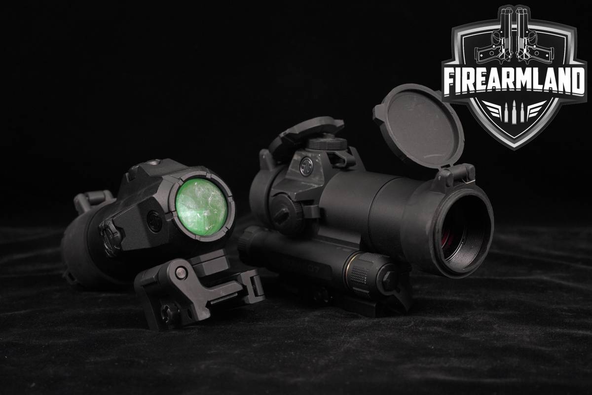 Sig Sauer Romeo7 1X30mm & Juliet3 3X Magnifier Combo 2 MOA Red Dot Romeo 7