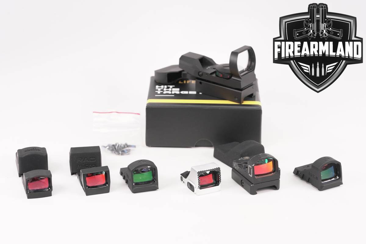 SEVEN RED DOT SIGHT LOT 7-Pack Vortex US Mecanik CT Viridian CVLife Optics