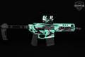 2024 Sig Sauer MCX-Rattler LT Custom Works; Miami Tiger Stripe; Shorts .300 AAC Blackout (7.62x35mm) Miami Tiger Stripe in Good Condition Image 3