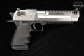 Magnum Research Desert Eagle Mark XIX L6, Integral Muzzle Brake .50 AE Two-Tone Stainless & Black in Very Good Condition Image 5