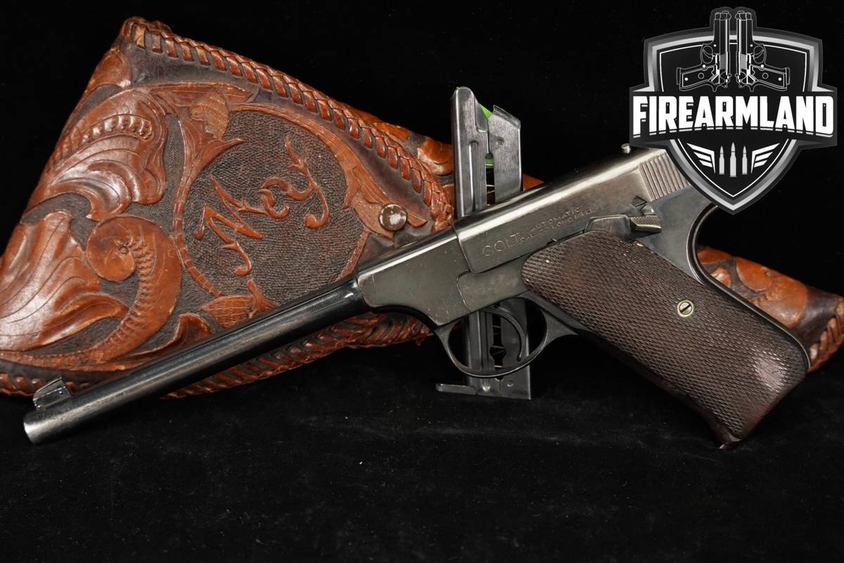 1921 Colt Automatic Pistol, Caliber 22 Target Model Pre-Woodsman 22LR