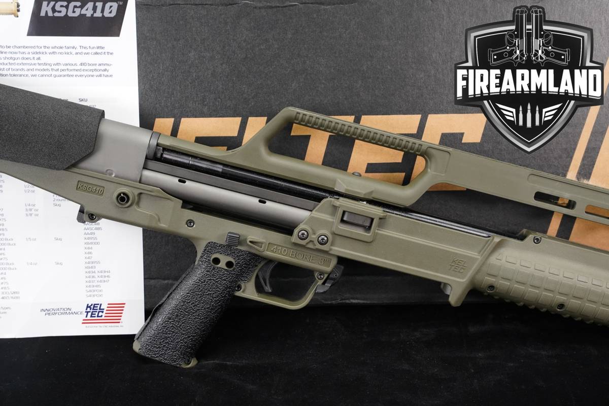 Kel-Tec KSG410 410 Bore 18.5" Green KelTec DUAL-TUBE +ORIG BOX