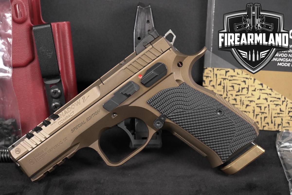 LIMITED CZ Shadow 2 Compact Special Edition 9mm Optics-Ready Shadow2 Bronze