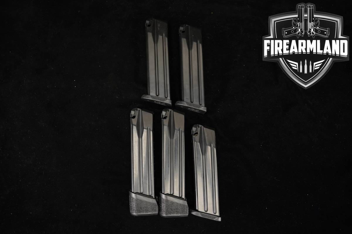 FIVE (5) Springfield Armory Echelon Magazines 9mm Luger Mags