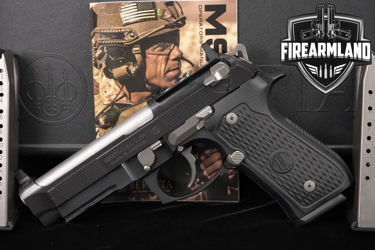Beretta 92G Elite Langdon Tactical 9mm 4.7" 92 G +3 MAGS & ORIG CASE