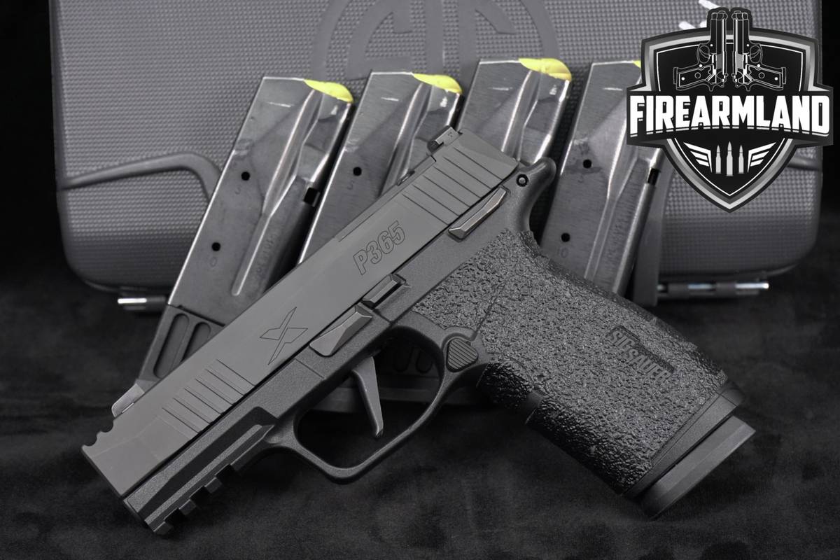 CA COMPLIANT Sig Sauer P365 XMacro COMP 9mm 3.1" P-365 +5 MAGS & ORIG CASE