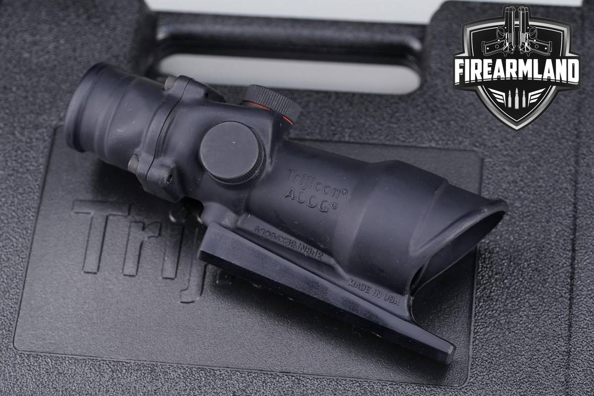 Trijicon ACOG 4x32 Illumination .308 Ballistic Reticle +ORIG CASE