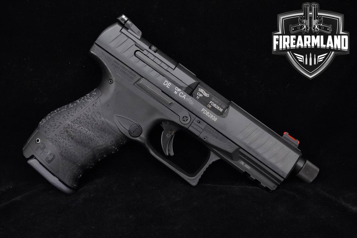 Walther PPQ 9mm Black Walther-PPQ P-PQ +3 MAGS & ORIG BOX