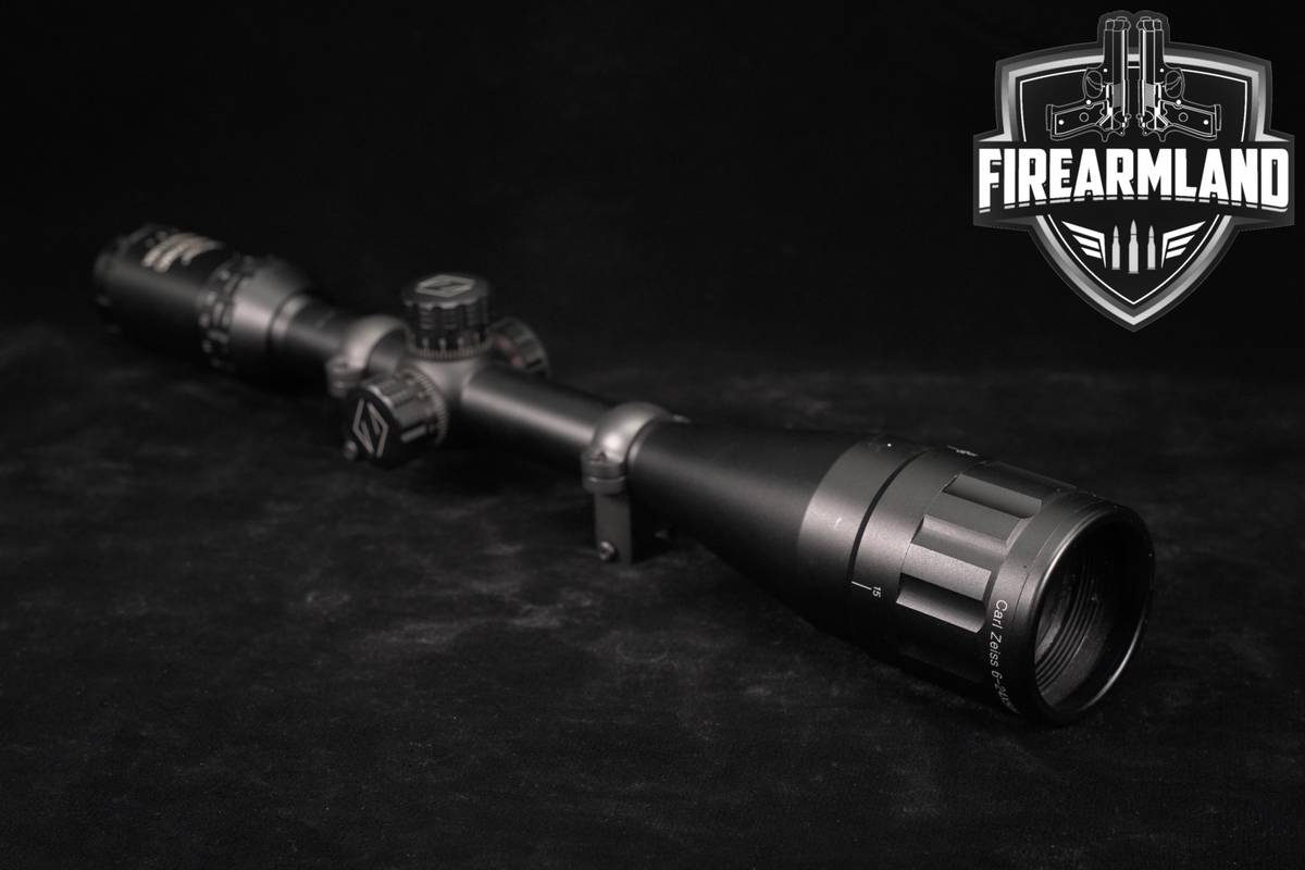 ZEISS Conquest 6-24X50AOMC Illuminated 1" Tube Size SFP MOA Scope