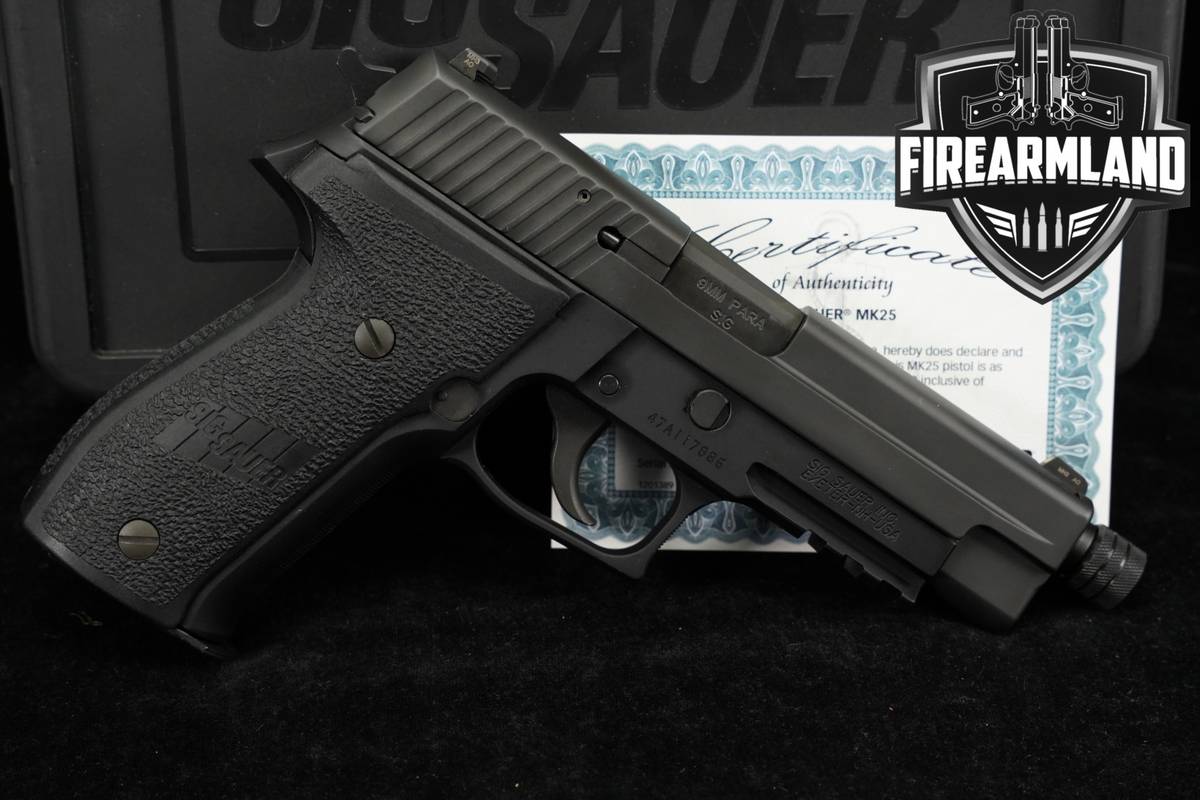 Sig Sauer P226 MK-25-TB 9mm 4.9 P 226 MK25 NAVY THREADED +ORIG CASE