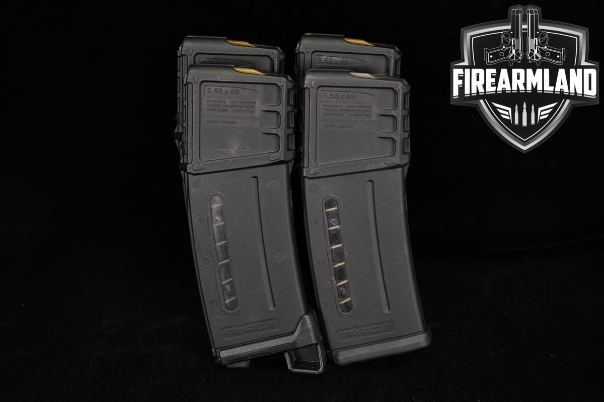 FOUR (4) Magpul PMAG 30G HK G36 30 Round Magazines 5.56mm NATO Mags
