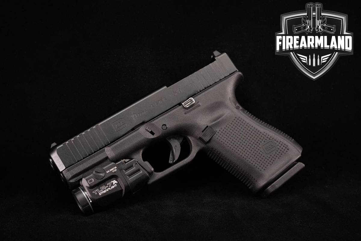 Glock 19 Gen5 MOS 9mm 4" G19 Gen-5 +2 MAGS & WEAPON LIGHT