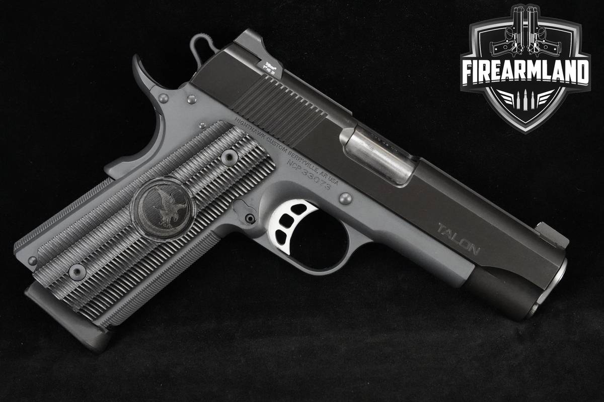 Nighthawk Custom Talon II 45 ACP 4.25" 1911 Nighthawk-Talon-2 1911 +2 MAGS